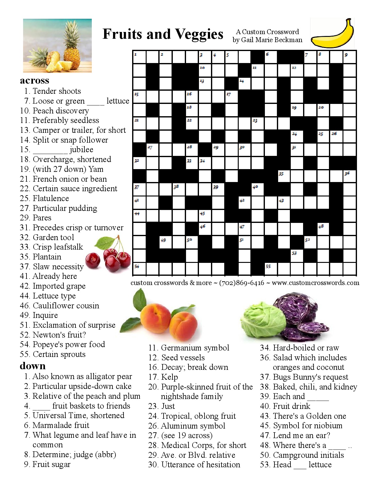 Fruit decay crossword